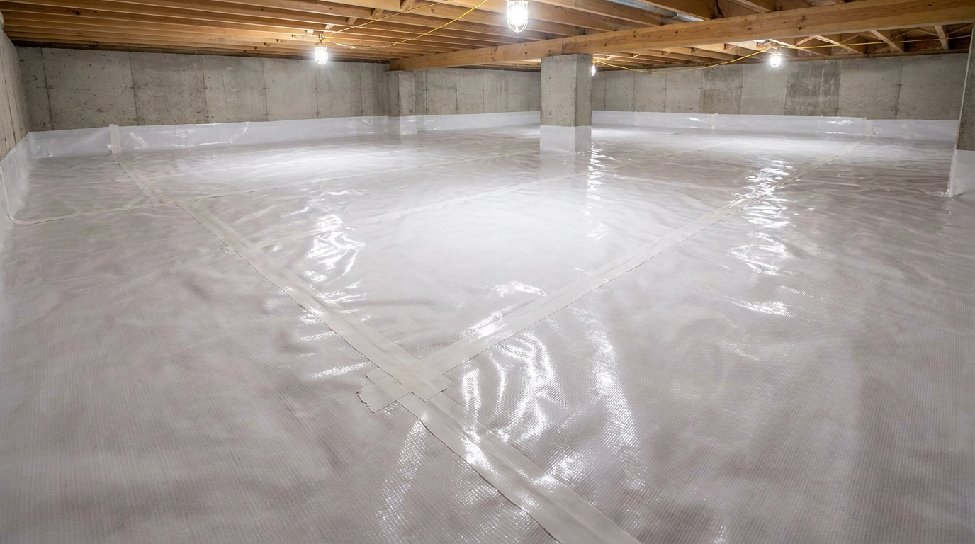 Crawl Space Vapor Barrier: A Complete Homeowner's Guide